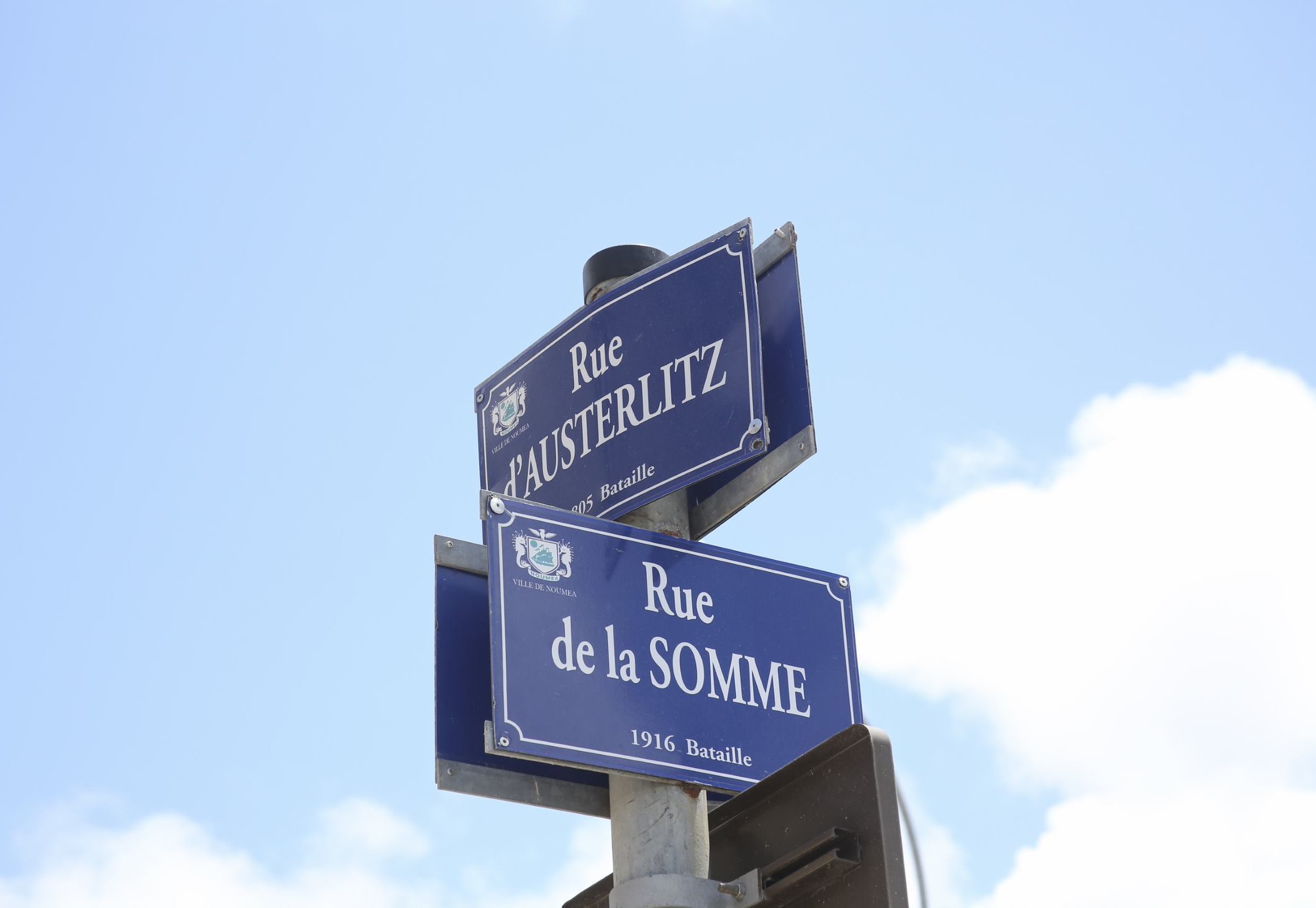 French street names New Caledonia